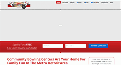 Desktop Screenshot of bowldetroit.com